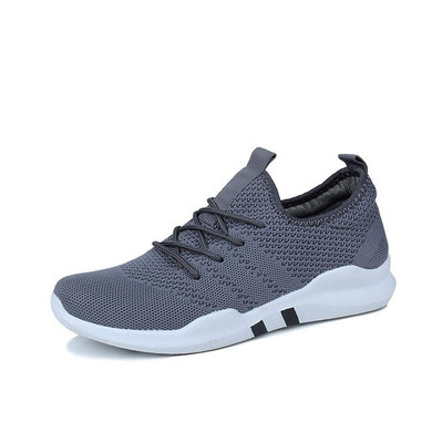 2020 Fashion Mens Casual Shoes White Lace-Up Breathable Sneakers