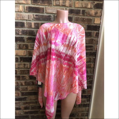 Fuchsia Fun Overlay Kaftan