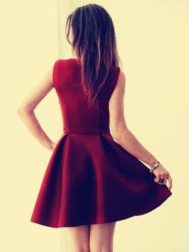 Sweetheart A-Line Satin Knee Length Homecoming Dress M518