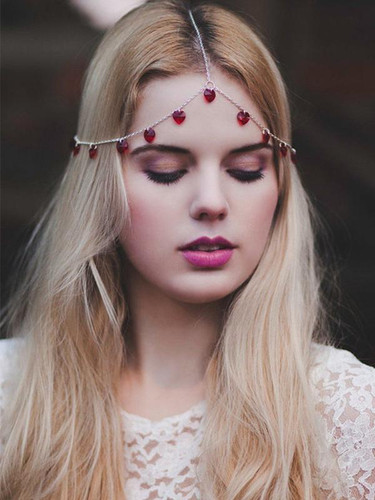 Bohemian Wedding Tassel Jewelry Head Chain Headwear