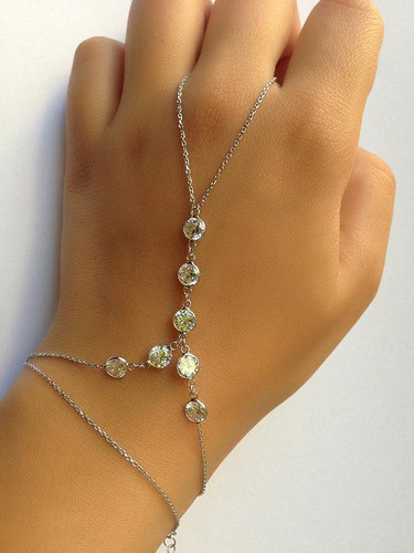 Fashion crystal multi-link bracelet Fashion crystal multi-link bracelet