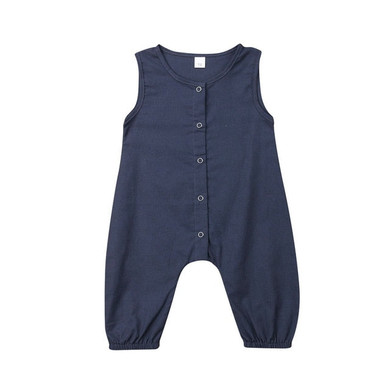 0-24M Newborn Kids Baby Boys Girl Solid Sleeveless Romper Jumpsuit Outfits Playsuit Baby Clothing 0-24M Newborn Kids Baby Boys Girl Solid Sleeveless Romper Jumpsuit Outfits Playsuit Baby Clothing