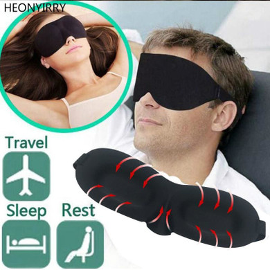 3D Sleep Mask Sleeping Eye Mask Eyeshade Cover Shade Eye Patch Women Men Soft Portable Blindfold