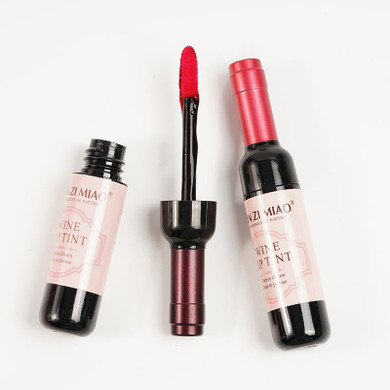Red Wine Bottle Matte Lip Gloss Waterproof Long Lasting Moisturize Liquid Lipstick 6 Colors