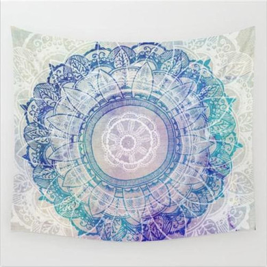 Indian Bohemian Mandala Tapestry Wall Hanging Sandy Beach Picnic Throw Rug Blanket Camping Tent