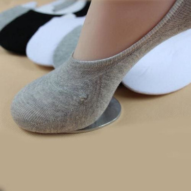 Hot Unisex Low Cut Ankle Socks Casual Soft Cotton sock Loafer Boat Non-Slip Invisible No Show Socks