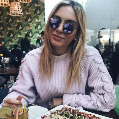Knitted Lace-up Sweatshirt