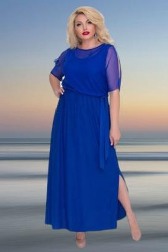 Sexy Mesh Long Maxi Dress