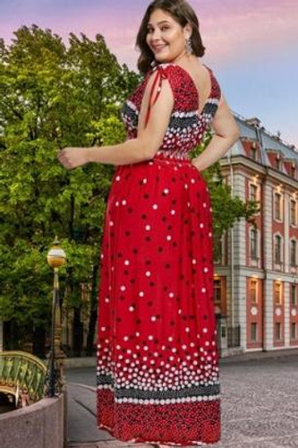 Boho Smocked Maxi Dress