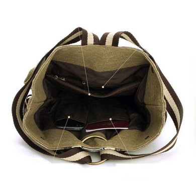 Canvas Floral Bag
