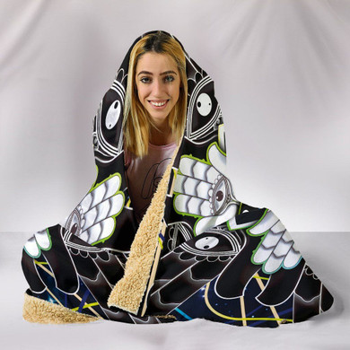 Lucky Hamsa Hooded Blanket