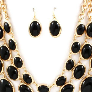 Necklace & Earring Set - 704125