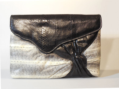 Water Snakeskin & Sea Snake Skin Handbag