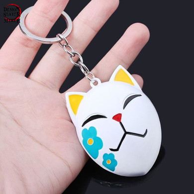 Demon Slayer Keychain <br>Makomo Fox Mask
