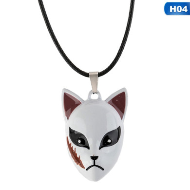 Demon Slayer Necklace <br>Sabito Fox Mask