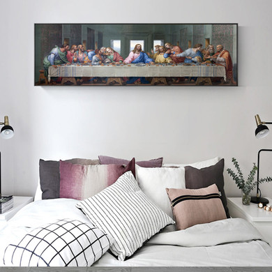 Last Supper Paintings Reproductions On The Wall Art Canvas  By Da Vinci Christian Last Supper Paintings Reproductions On The Wall Art Canvas  By Da Vinci Christian