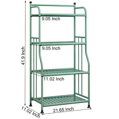4 Tiers Iron Rack for Bathroom or Kitchen