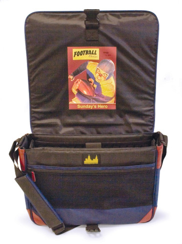 15.4" Maddie Powers Retro Football Messenger Bag