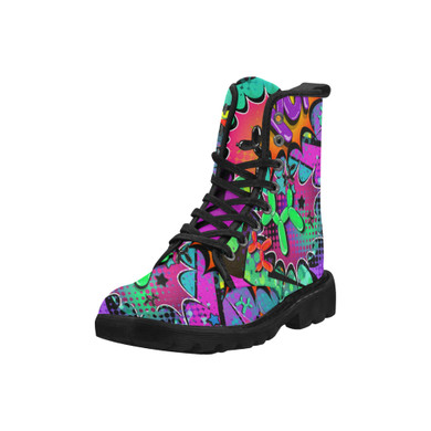 Sour Patch - Women's Ollie Combat Boots (SIZE 6.5-12)