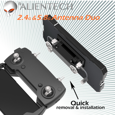 ALIENTECH DUO Antenna booster range extender DJI MATRICE 200 drone (Without amplifier)