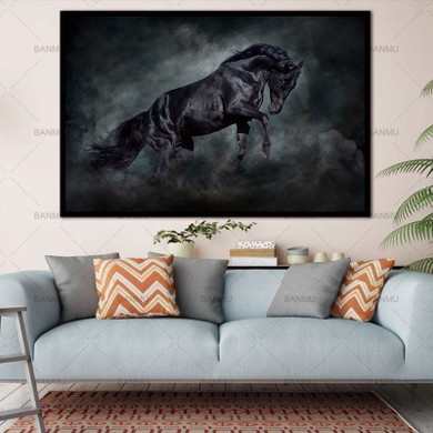 Decorative Horses New HD Printed Canvas