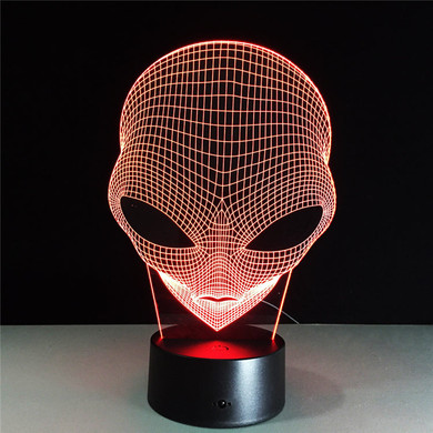 BOB THE ALIEN ILLUSION LAMP