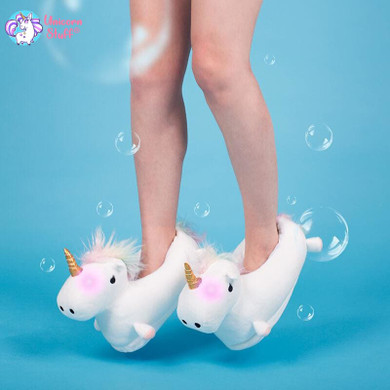 Enchanted Light Up Unicorn Slippers