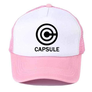 Dragon Capsule Trucker's Baseball Hat Cap Pink