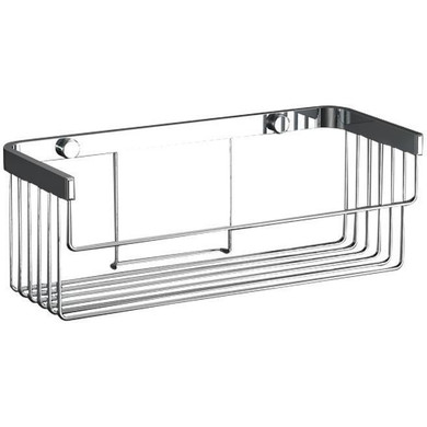Sonia HOSPITALITY Wall Bath Rectangular Chrome Shower Caddy Shelf Organizer Sonia HOSPITALITY Wall Bath Rectangular Chrome Shower Caddy Shelf Organizer