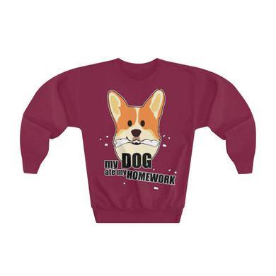 Dog ate My homework Long sleeve T-shirt Dog ate My homework Long sleeve T-shirt