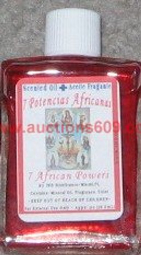 Aceite Fragante 7 Potencias Africana- Scented Oil 7 African Powers