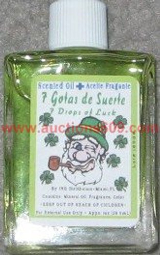 Aceite Fragante 7 Gotas de Suerte- Scented Oil 7 Drops of luck