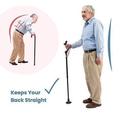 Self Standing Folding Cane