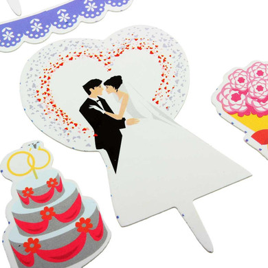 Cake Topper Decoration /Decorating Set for Wedding Engagement Party Cake Topper Decoration /Decorating Set for Wedding Engagement Party