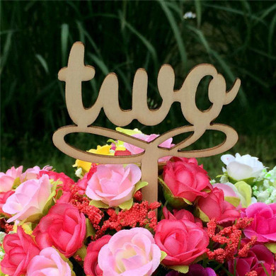 Table Numbers for Wedding Party Decorations ( Vintage /Romantic Rustic Theme) [1 to 10]