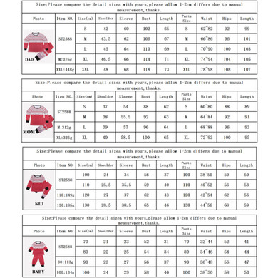 Snow Red PJS Matching Family Christmas Pajamas Snow Red PJS Matching Family Christmas Pajamas