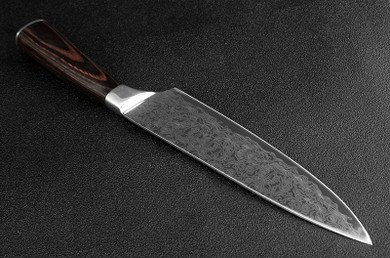 3Pcs Japanese Cleaver Paring Slicing Utility Damascus Pattern Set Chef Kitchen Knife