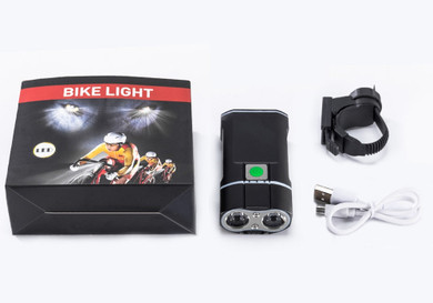 2400 Lumen LED Waterproof Rechargeable Bicycle Lights Bike Headlight