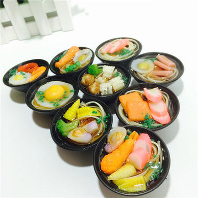 5Pcs Japanese Ramen Decorative Fridge Refrigerator Magnets