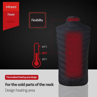 SMART HEATED WINTER VEST - Best Seller - Black Friday Special - Deal Ends Soon