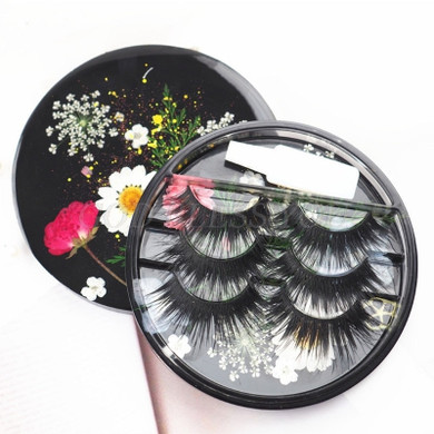 Eyelash Display Tray Resin Mold with Lid