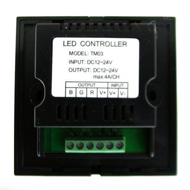 LED Touch Panel 12V Dimmer with Brightness and Speed Control TM03