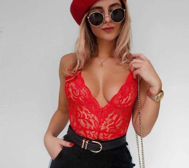 Sexy Lace Bodysuit