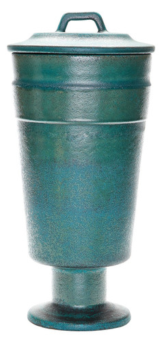 Copper Patina Metallic Patina Vase - Tall - Style: 7331146