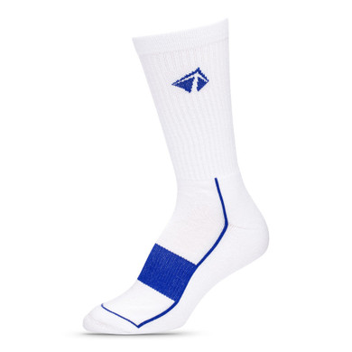 LIFT23 Performance Crew Sock - "White Midnight"