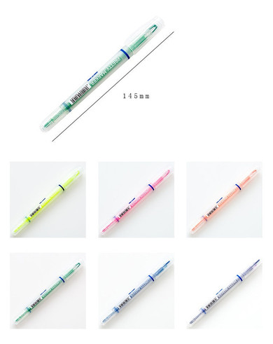 Colored Markers - Diary Highlighter Pens In Pantone & Pastel Colors