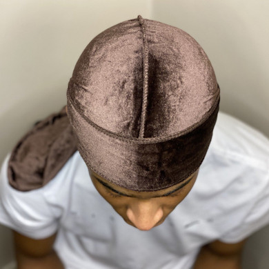 Brown Velvet Durag