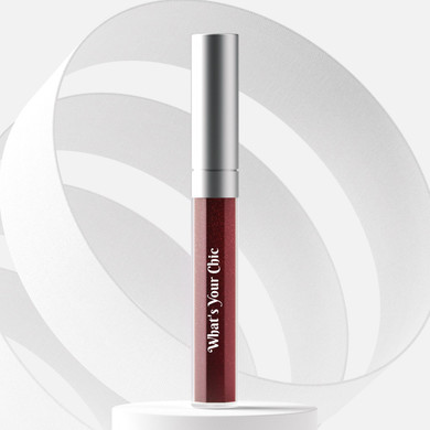 Color-shift lip gloss in Outer Space