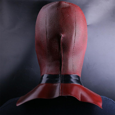 Deadpool Cosplay Superhero Latex Helmet Halloween Party Props