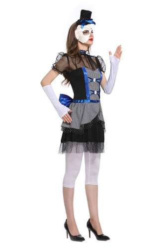 BFJFY Women Halloween Ghost Bride Cosplay Costume Devils Clown Costume BFJFY Women Halloween Ghost Bride Cosplay Costume Devils Clown Costume